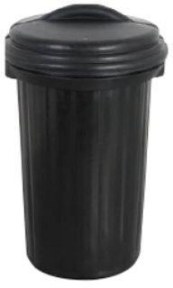 Cylindrical HDPE PLYSU Dustbin, for Commercial, Capacity : 85 Ltr.
