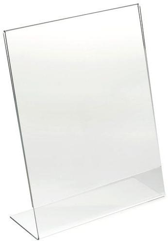 Plain acrylic display stand, Color : White
