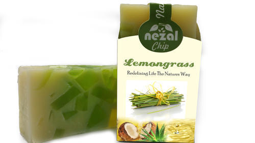 Nezal Herbocare Lemongrass Handmade Soap, Feature : Basic Cleaning