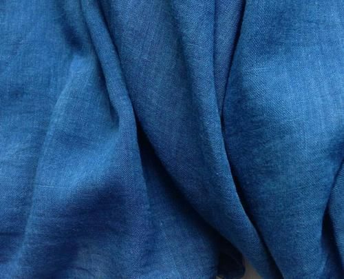 Cotton Natural Indigo Dyed Fabric, Width : 44-45'
