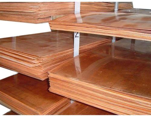 Rectangular Copper Sheet, for Industrial, Feature : Corrosion Proof