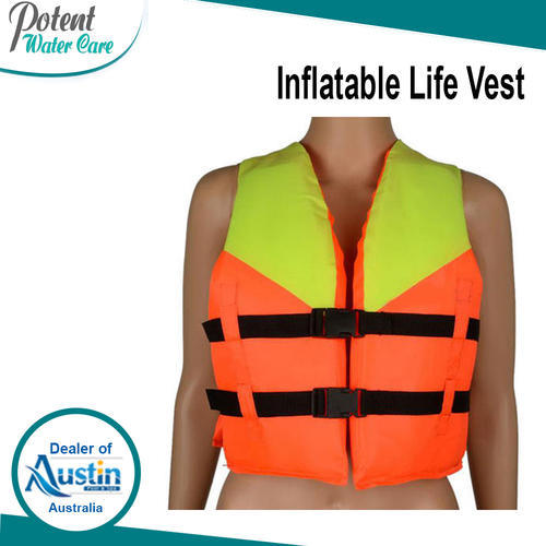 Inflatable Life Vest, Color : Yellow