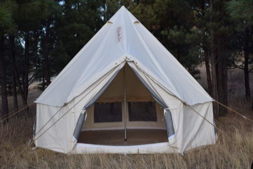 White Plain Canvas Tent, Size : 12x12 feet