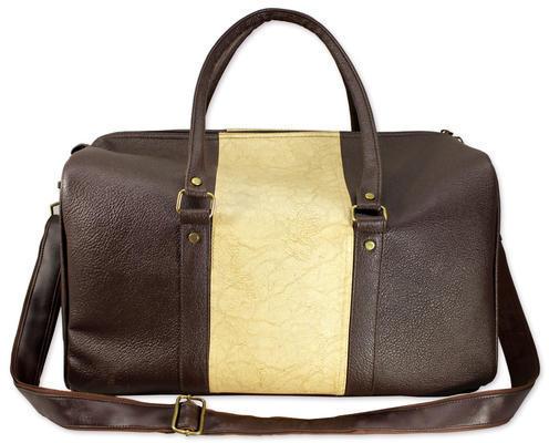 Ravi Packaging Plain Duffle Bag, Color : Brown