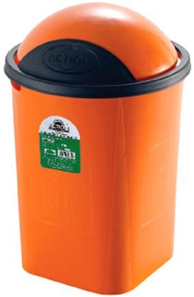 Plastic Dustbin, Size : 5, 10, 18, 40, 60, 80, 100, 120, 240, Color : green, blue, pink, orange