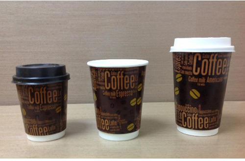 White Coffee Cup With Lid