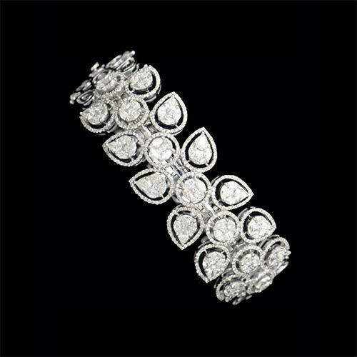 Designer Diamond Bracelet, Occasion : Party Wear