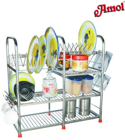 Amol stainless best sale steel kitchen rack