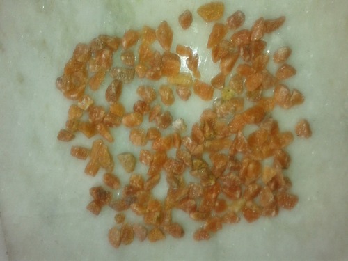 Round Honed Golden Marble Chips, for Construction, Size : 6-9mm