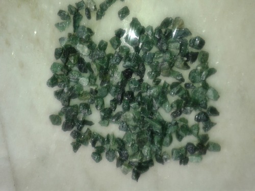 Round Honed Green Marble Chips, for Construction, Size : 1-3mm