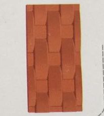 Double Bull Medium Millennium Roof Tiles, for Roofing, Size : 8x4 Inches