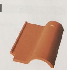 Double Bull Medium Tailor Roof Tiles, for Roofing, Size : 8.25x6.75 Inches