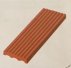 Double Bull Pencil Brick Roof Tiles, for Roofing, Size : 9x3 Inches