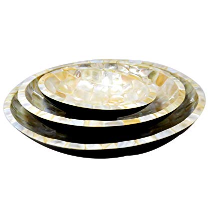 Mother of Pearl Serving Bowl
