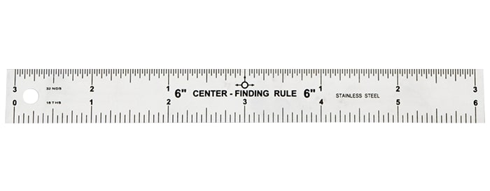 Centre Finding Ruler