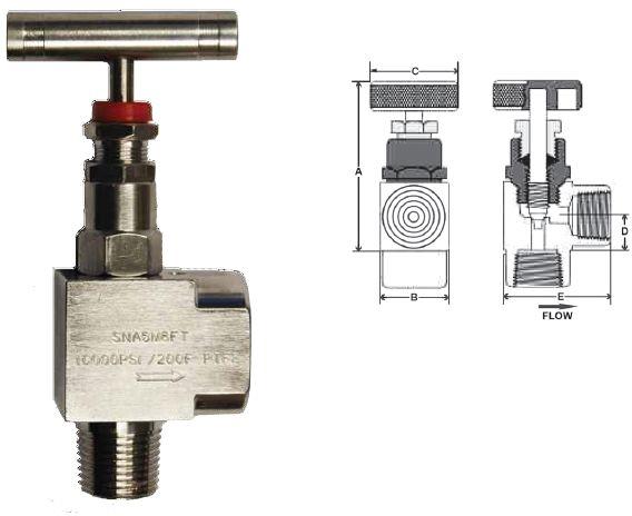 Stainless Steel Angle Needle Valves