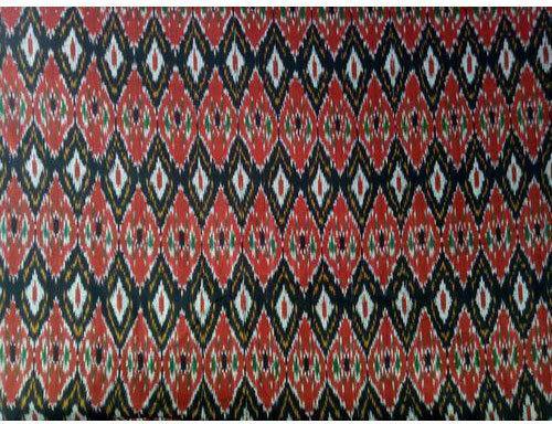 Rajastani Ikkat Cotton Fabric, Width : 44-45'