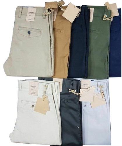 Cotton Plain Mens Formal Trouser, Waist Size : 28-34 Inch