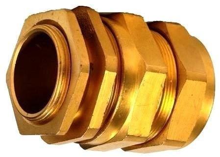 Brass Cable Glands, Color : Golden