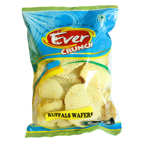 Evercrunch Snacks Simple Ruffle Wafers, Certification : FSSAI Certified