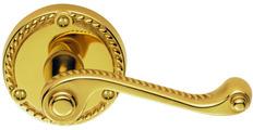 Brass Door Handle, Length : 17 cm
