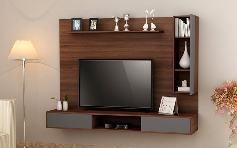 Polished Wooden Entertainment Unit, Feature : Durable, High Quality