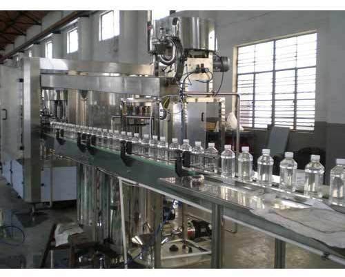 Automatic Stainless Steel Bottling Plant