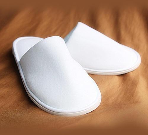 Terry towel Hotel Slipper, Style : closed