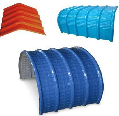 Color Coated Curved Roofing Sheet, Size : Mutlisize