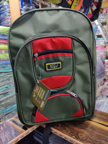 Black & Red School Bag
