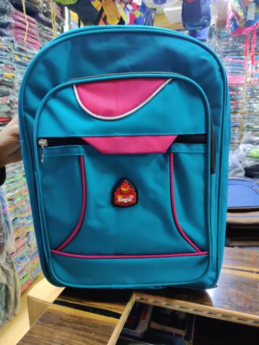 Blue & Pink School Bag