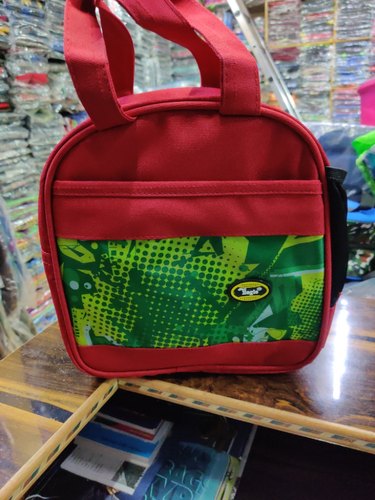 Red & Green School Bag, Style : Backpack