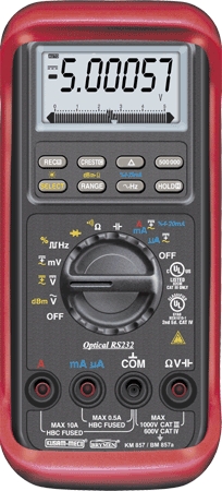 KM-857 UL Approved Digital Multimeter