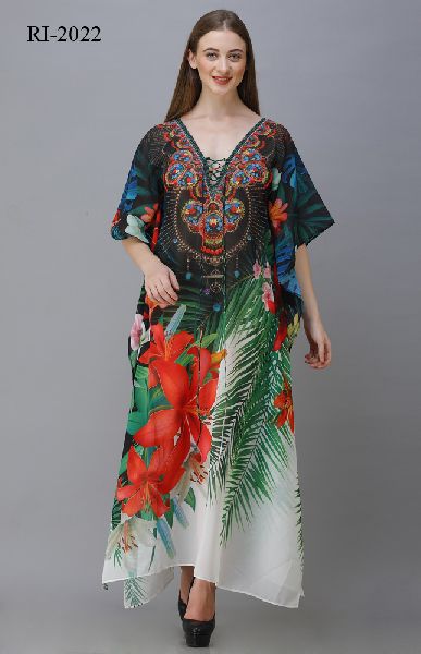 digital printed kaftans by Rajoria Instyle, digital printed kaftans ...