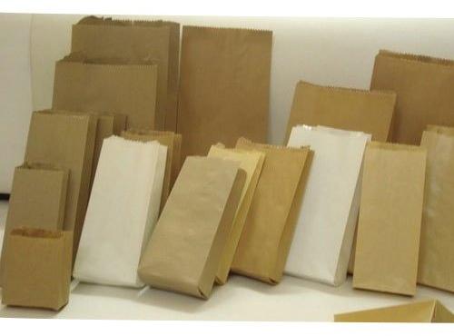 Plain Food Grade Paper Bag, Feature : Disposable