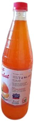 Natural Orange Flavored Sharbat, for Drinking, Taste : Sweet
