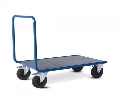 Maurya Industries Mild Steel Heavy Duty Trolley, Color : depend on customer