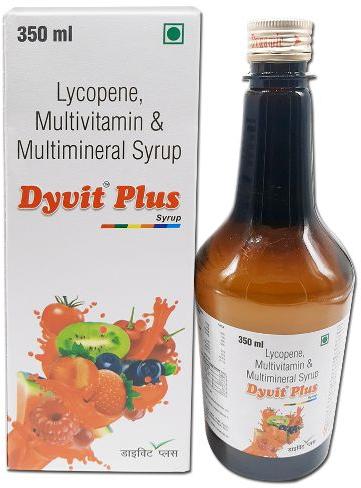 DYVIT PLUS SYRUP, for Health Supplement, Form : Liquid