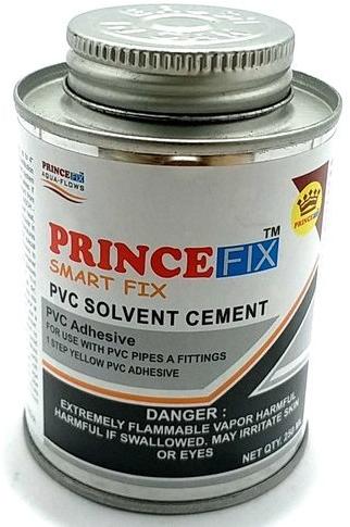 PRINCEFIX PVC Solvent Cement Adhesive 237ml, for Construction Use, Fittings, Joint Filling, Feature : High Quality