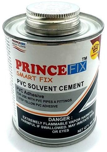 PRINCEFIX PVC Solvent Cement Adhesive 473ml, for Construction Use, Fittings, Joint Filling, Feature : Fast Set