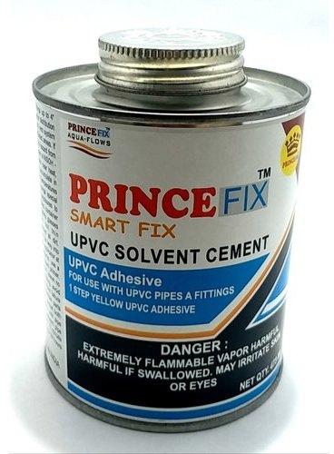 PRINCEFIX UPVC Solvent Cement Adhesive 473ml, for Construction Use, Fittings, Joint Filling, Feature : Fast Set