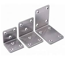 Polished Stainless Steel L Type Brackets, for Industry, Length : 15-30mm
