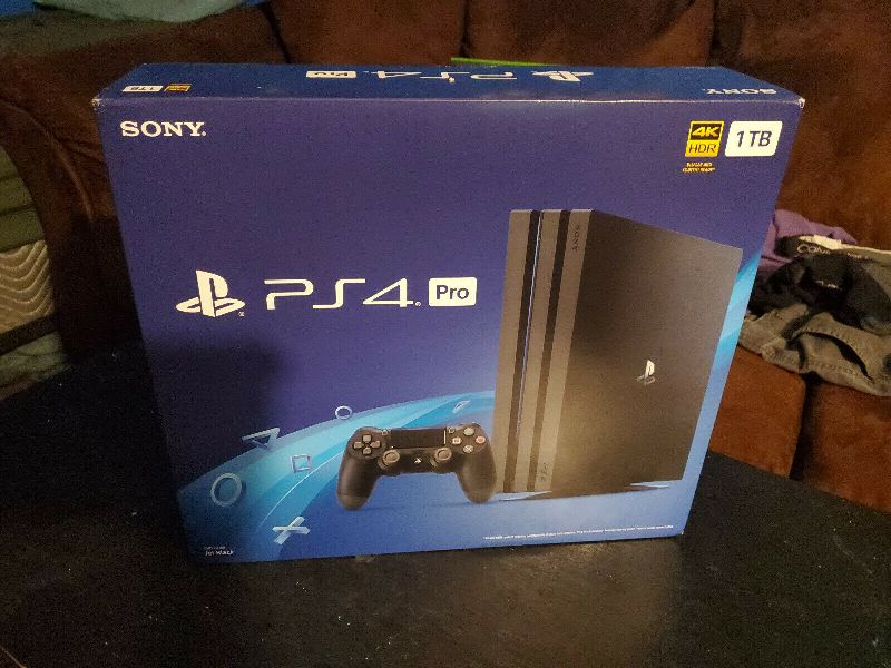 sony ps4 pro 1tb console