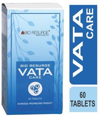 Bio Resurge Herbal Vata Tablets, Packaging Type : Bottle