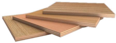 10mm Plywood Board, Color : Brown