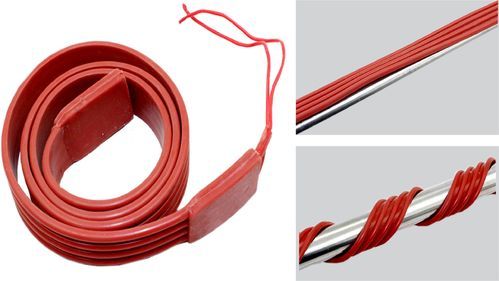 Silicone Rubber heating tapes, for Heaters, Length : 2 to 10 Meters