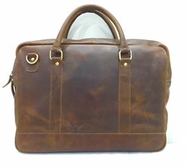 Leather Laptop Bag, For College, Office, School, Gender : UNISEX