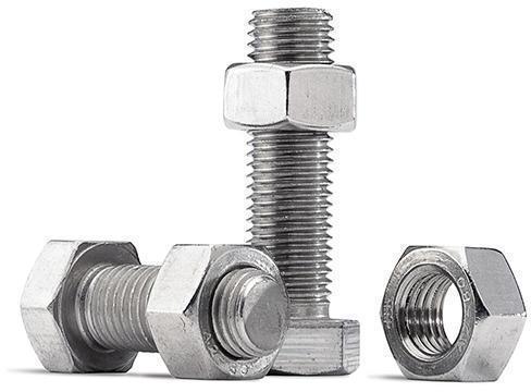 Amco Carbon Steel Hastealloy Stud Bolt, for Industrial, Color : Silver