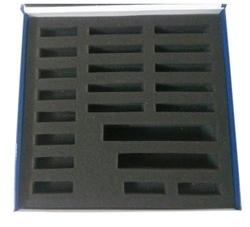 Polyurethane Foam anti static tray, Pattern : Plain