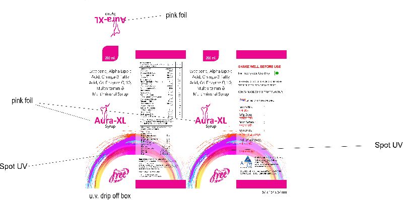 Aura-XL Syrup, for Health Supplement